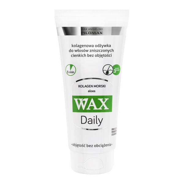 wax daily szampon do włosów cienkich ciemnych