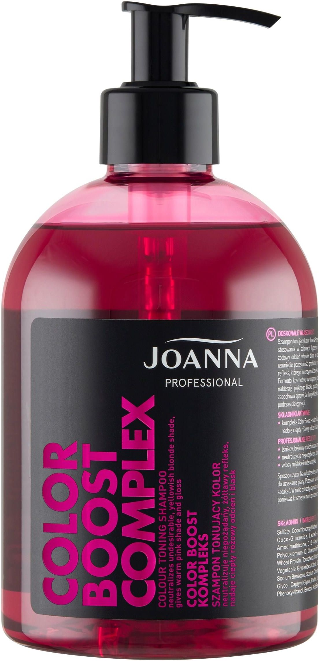 joanna color boost complex szampon tonujacy