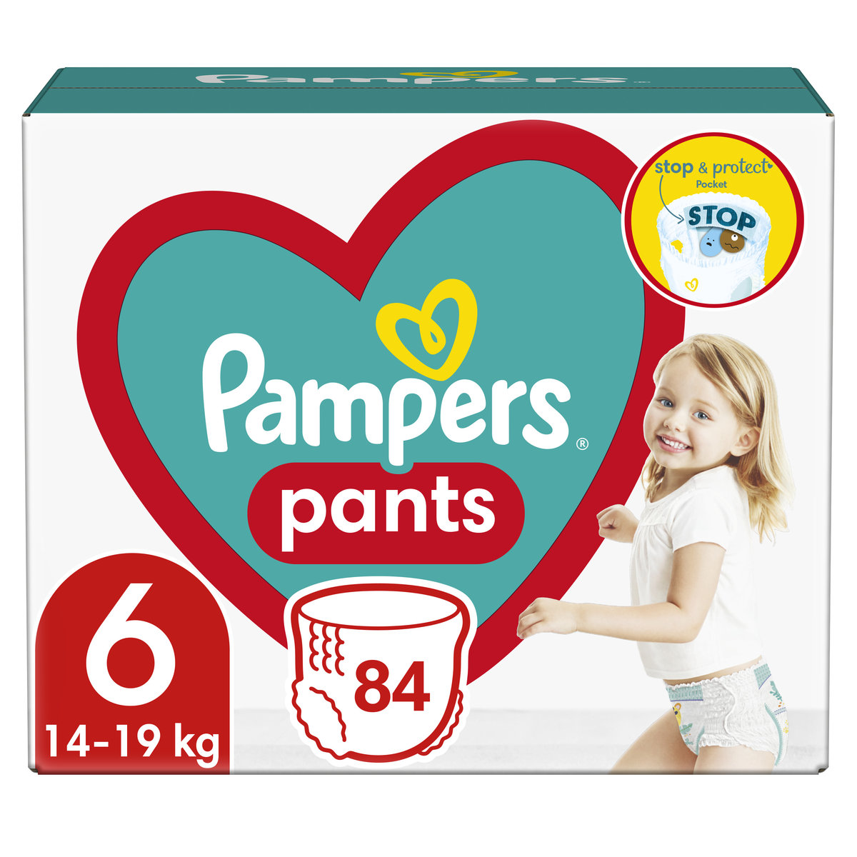 pampers s 114 sztuk