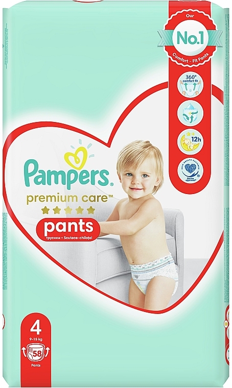 pampers premium care 4 pants