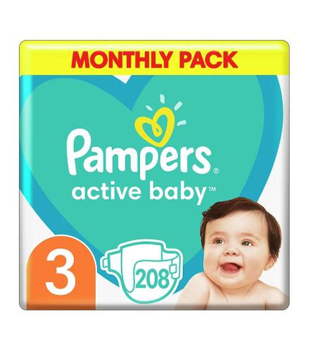 pampers rozmiar 3 58 szt