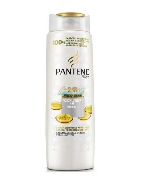 pantene pro-v 2w1 szampon przeciwłupieżowy z odżywką 400 ml