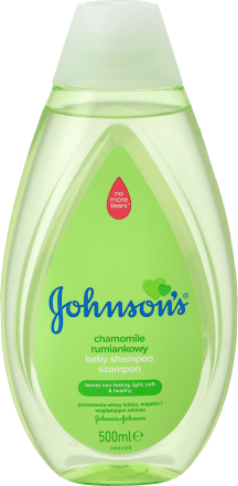 johnsons baby chamomile szampon rumiankowy dla dzieci inci
