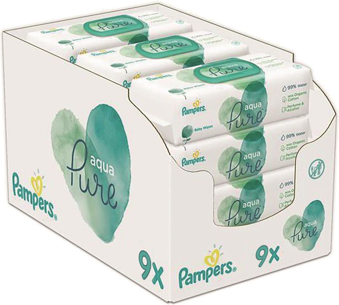 chusteczki pampers pure ceneo