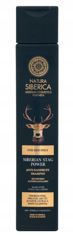 natura siberica szampon for men only zapobiegajacy wypadabiu