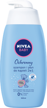 rossmann szampon.i plyn do kapieli nivea baby