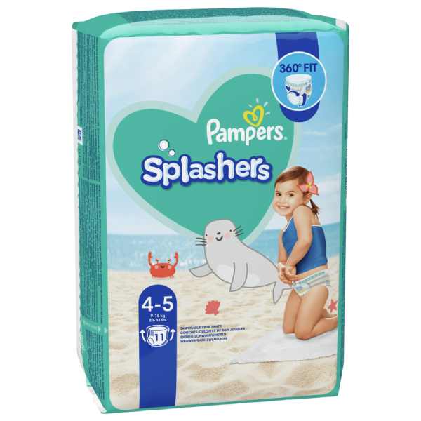 pampers splashers 4-5 apteka