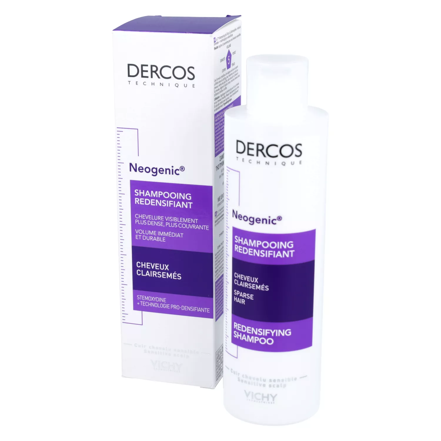 vichy dercos neogenic szampon 400ml nowe włosy