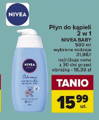 rossmann szampon.i plyn do kapieli nivea baby