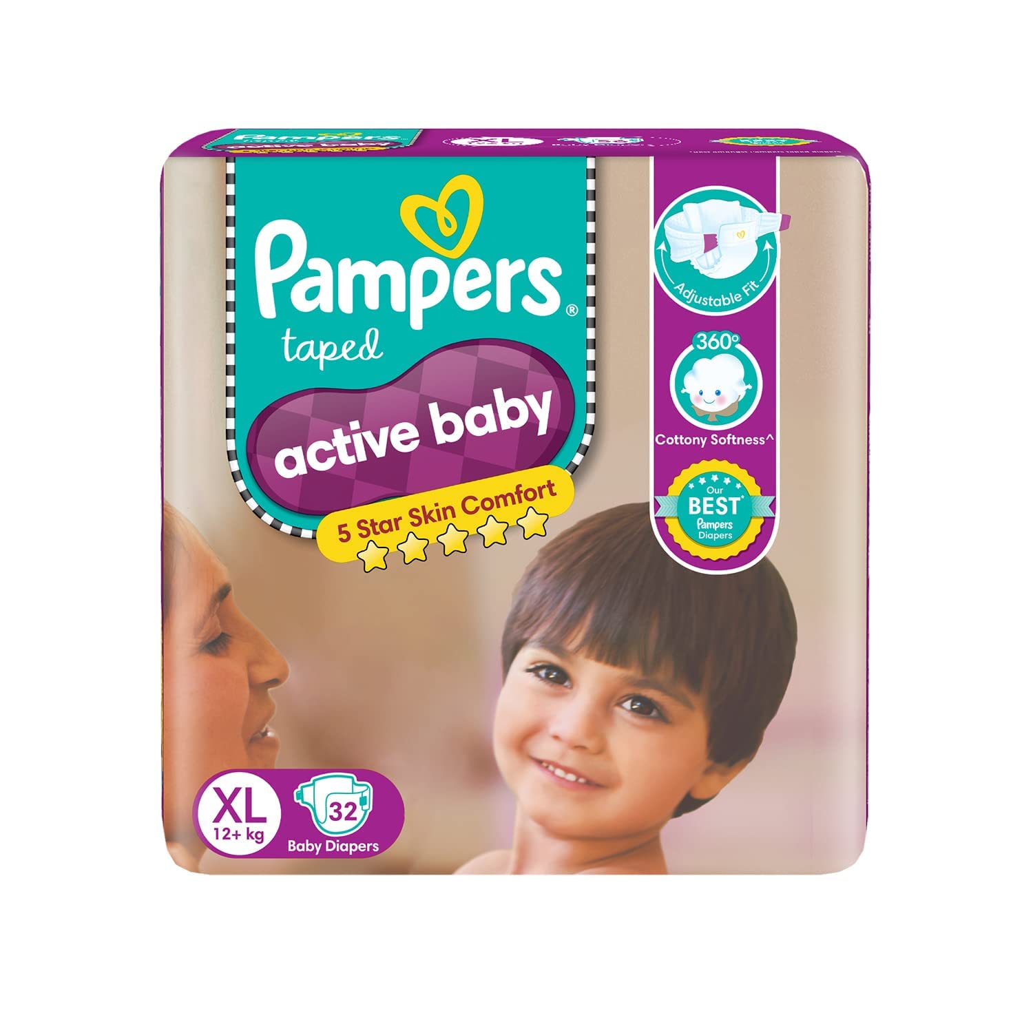 pampers active baby zl