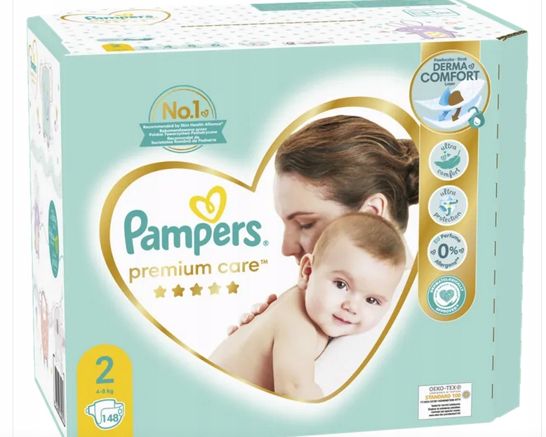 pampers premium care 2 40 sztuk