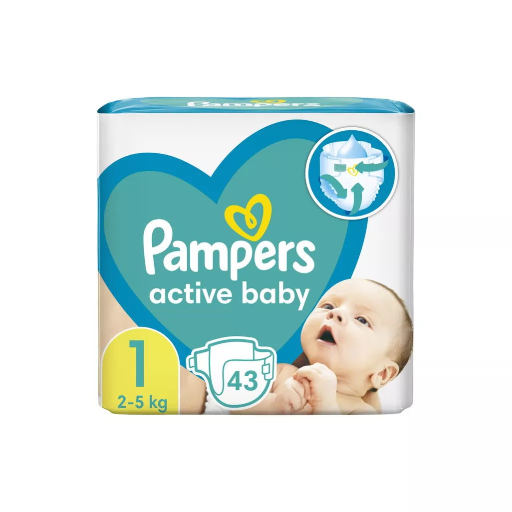 pampers 1 pampersy