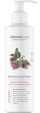 living naturally organiczna ziołowa odżywka do płukania włosów