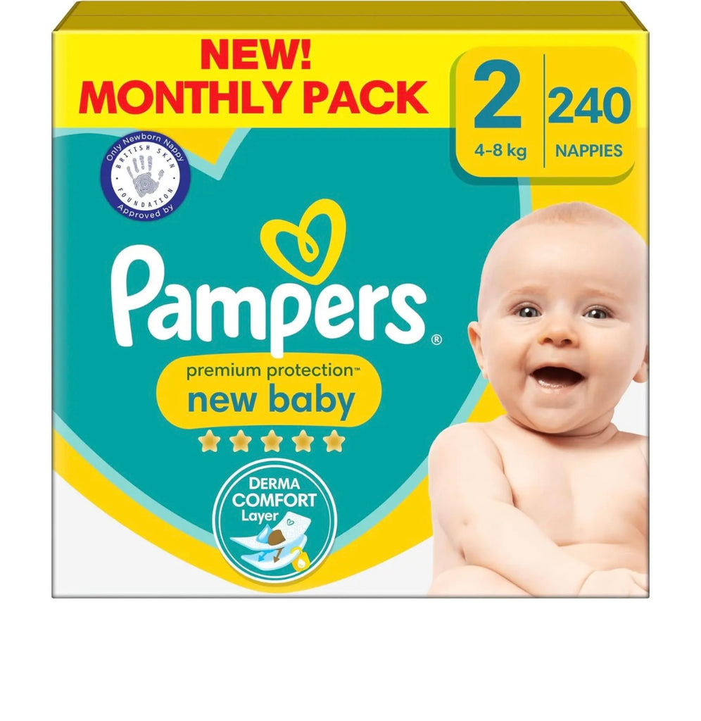 pampers premium new baby 2