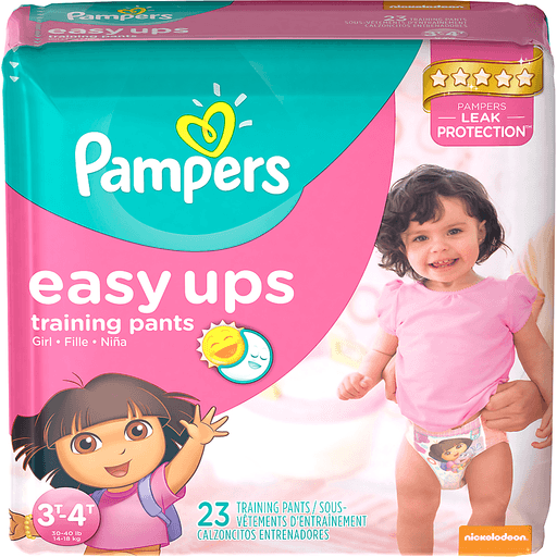 pampers easy ups girl trainers