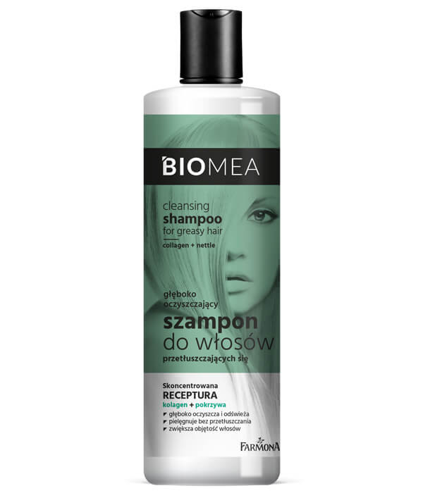 make me bio oczyszczający szampon do włosów przetłuszczających się