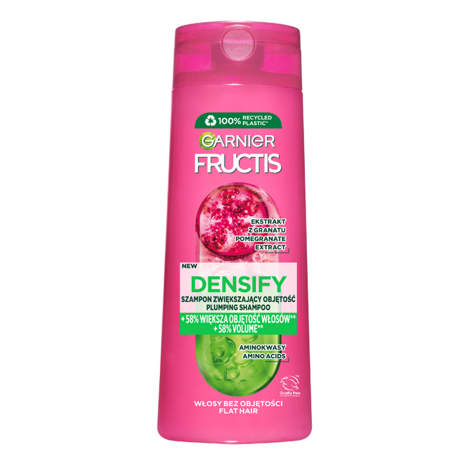 garnier fructis densify szampon wzmacniający do cienkich włosów 400