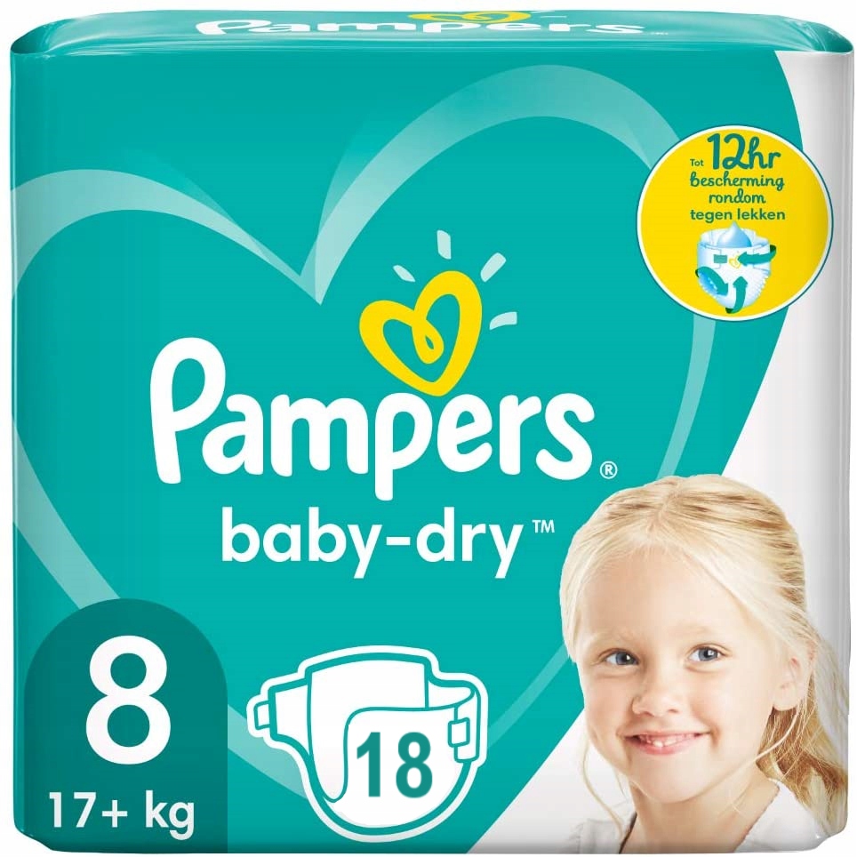 pampers 8 tydzień