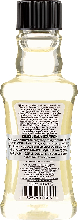 reuzel daily shampoo szampon do codziennego stosowania 1000 ml