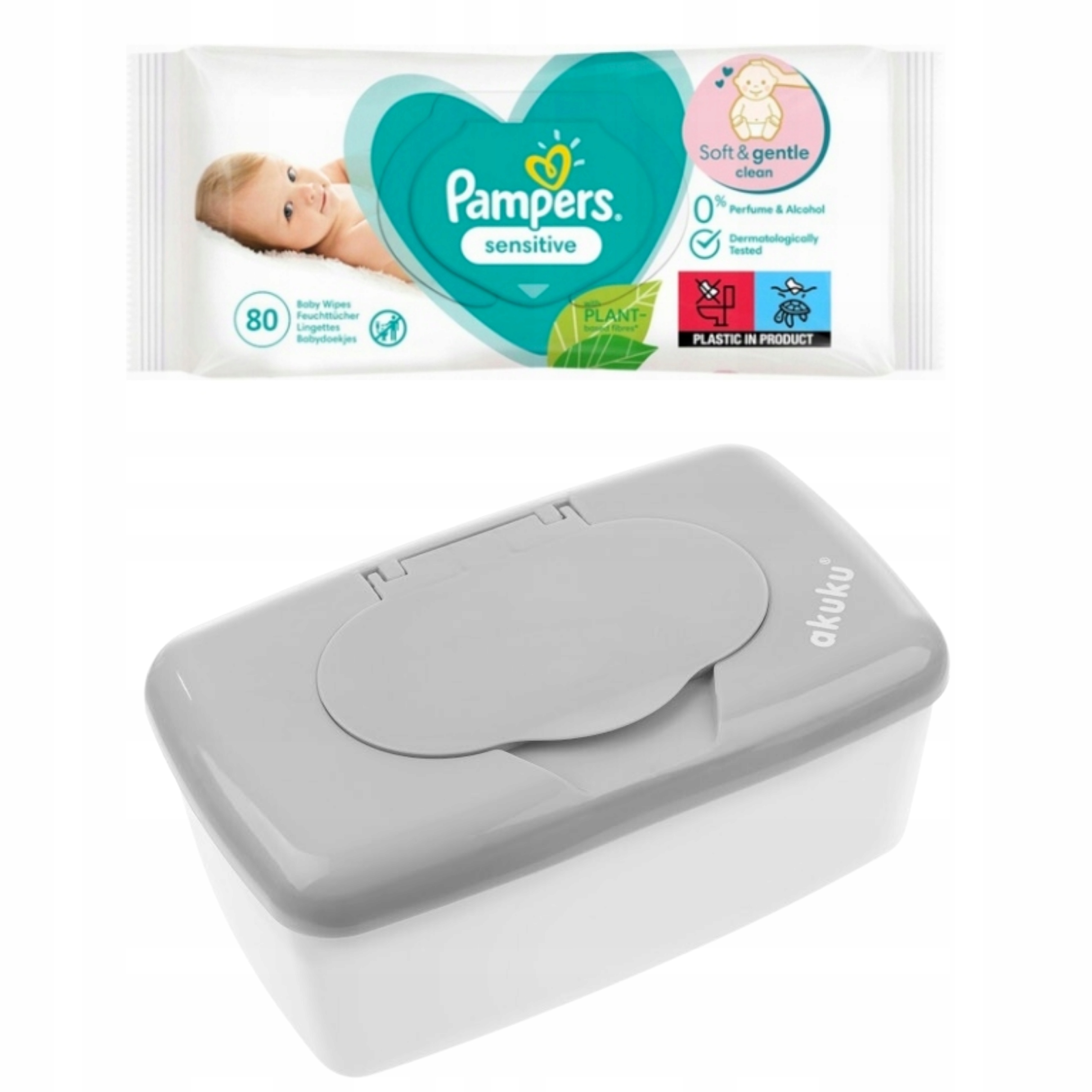 pampers chusteczki pudełku