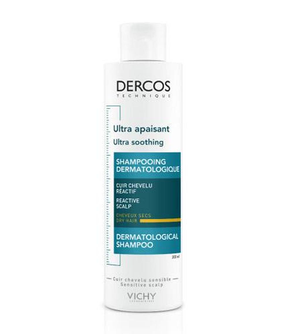 vichy dercos szampon przeciwłupieżowy włosy suche 390 ml