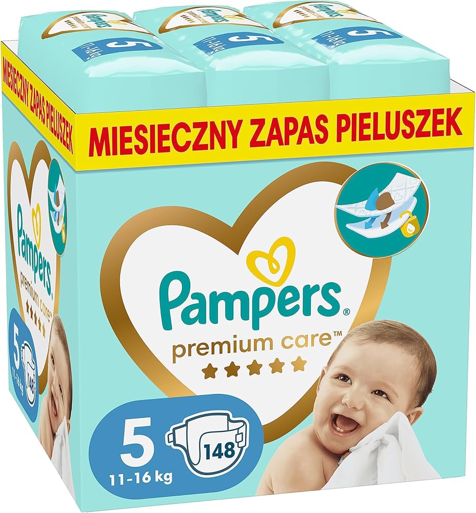 pampers opakowanie kiedys