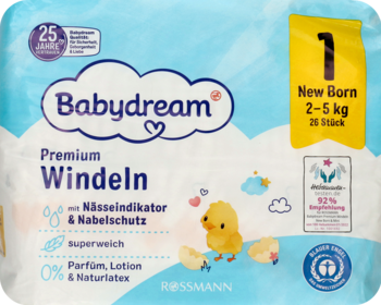 rossmann pieluchy babydream