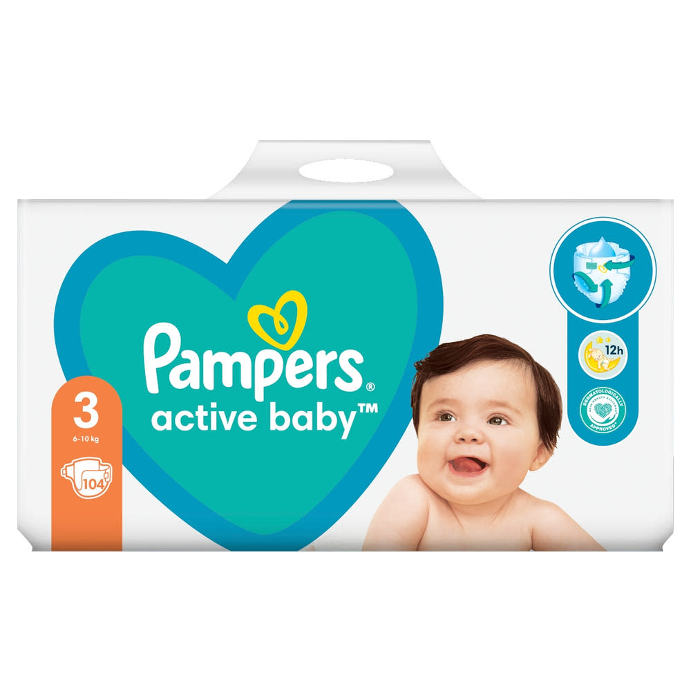 pampers active baby 3-6 rossmann