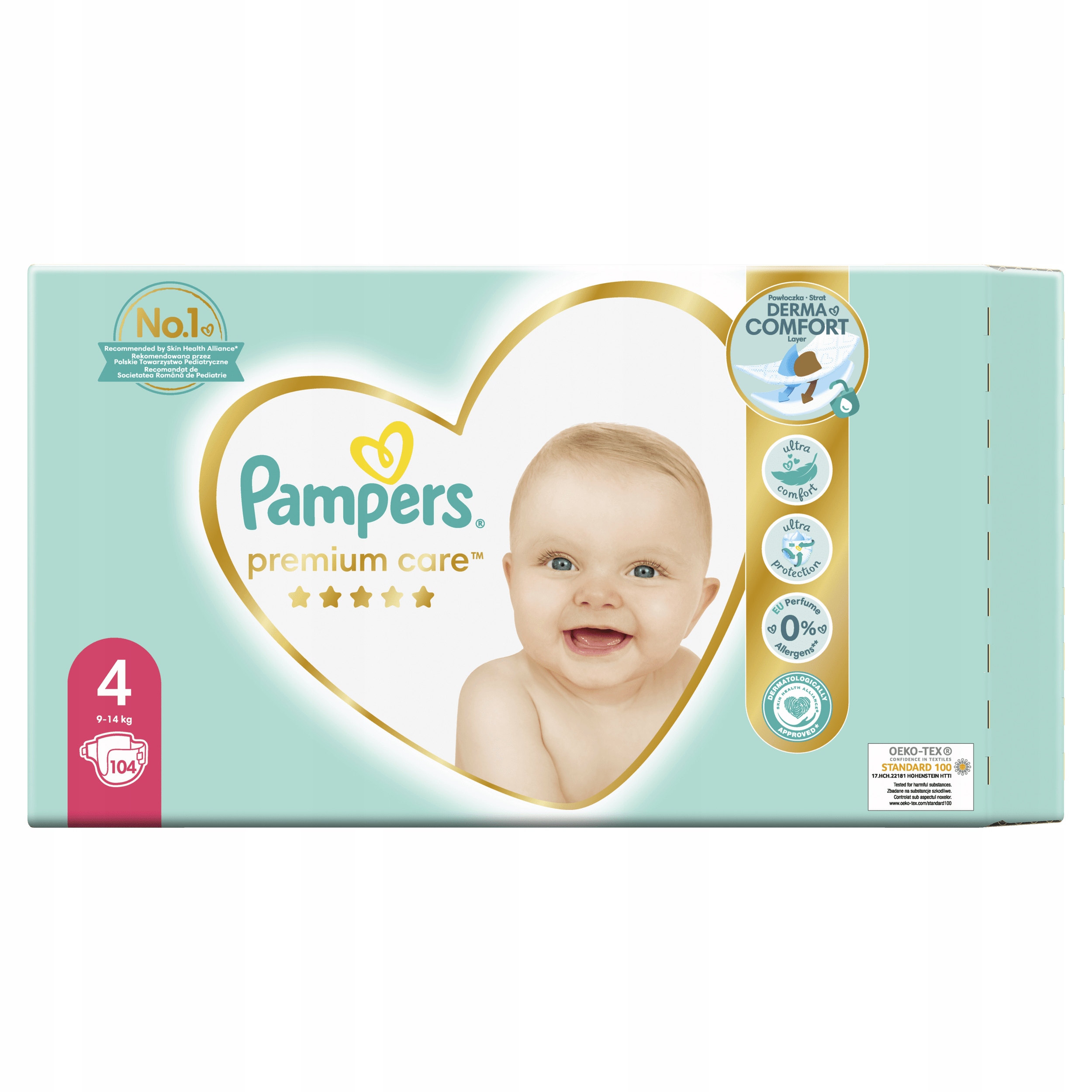 pampers 4 ceneo 104 szt