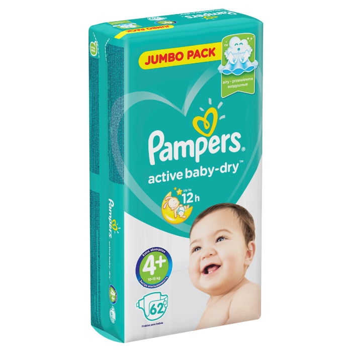 pampers active baby maxi pack