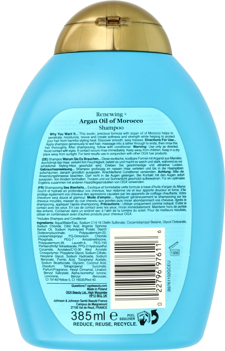 argan oil szampon rossmann