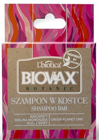 biovax szampon w kostce malina