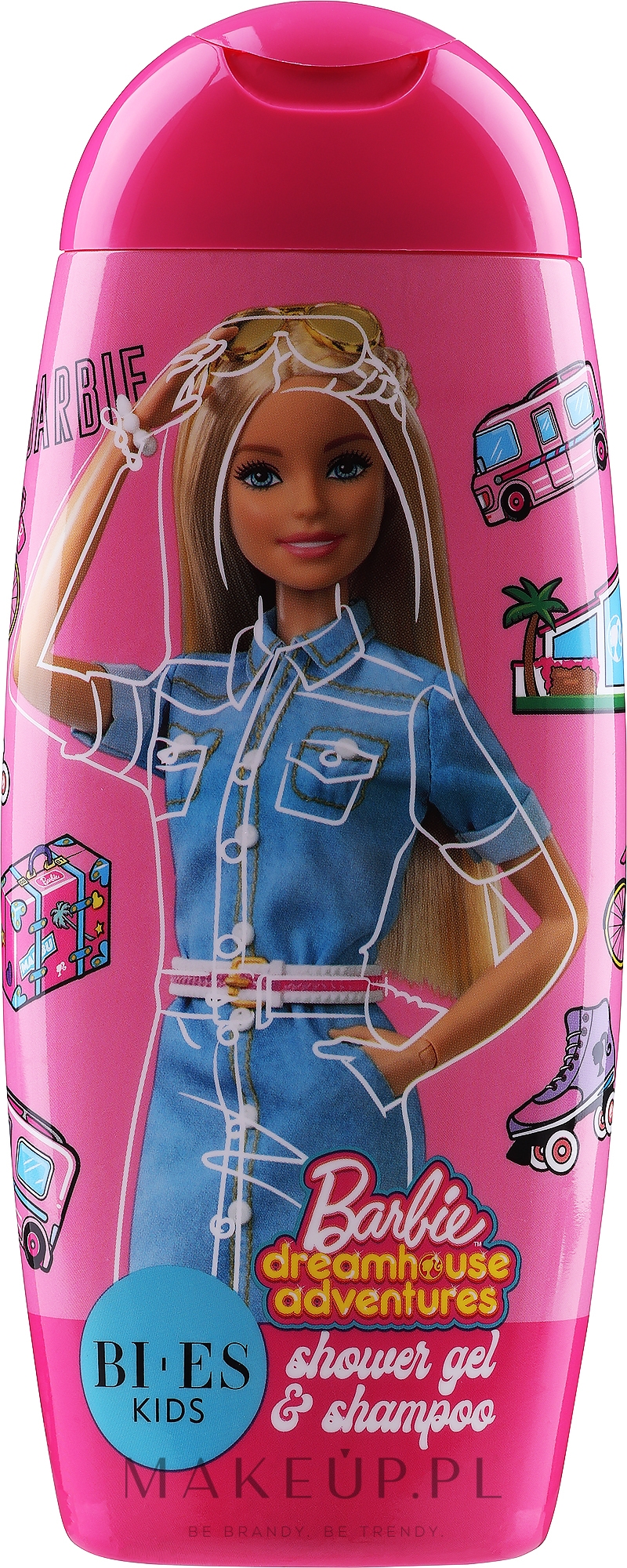 bi-es szampon i żel pod prysznic 2w1 barbie fashion