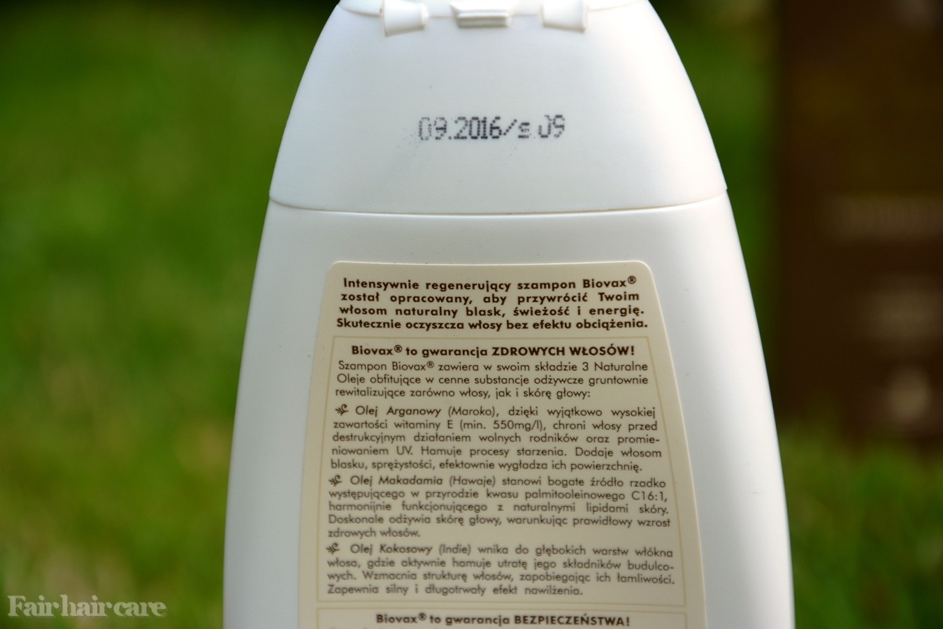 biowax szampon skład
