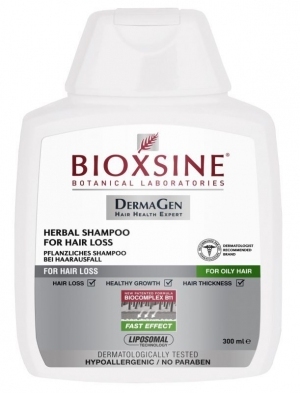bioxsine dermagen women szampon ziołowy przeciw wypadaniu włosów włosy tłuste