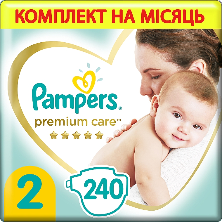 pampers premium care 2 240 buc