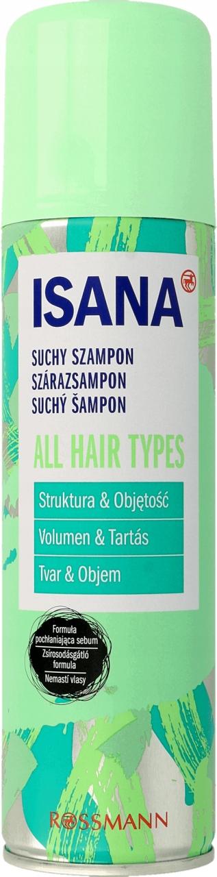 suchy szampon kokosowy isana
