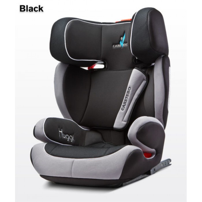 caretero fotelik samochodowy huggi isofix 15-36 kg navy