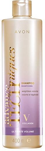 avon advance techniques collagen shampoo ultimate volume szampon lekka objętość