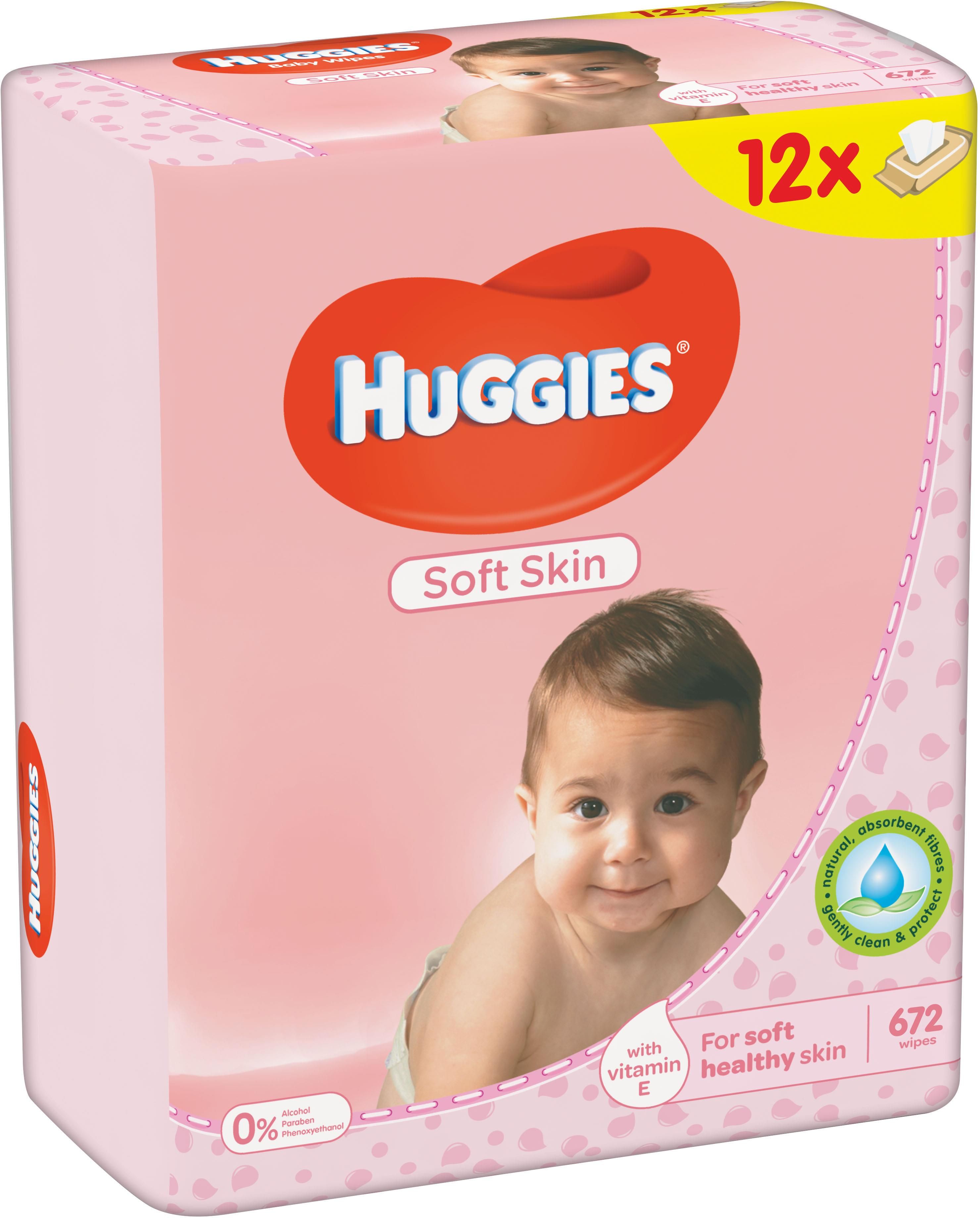 chusteczki huggies soft