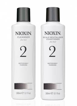 nioxin 2 zestaw duo 2x 300ml szampon odżywka