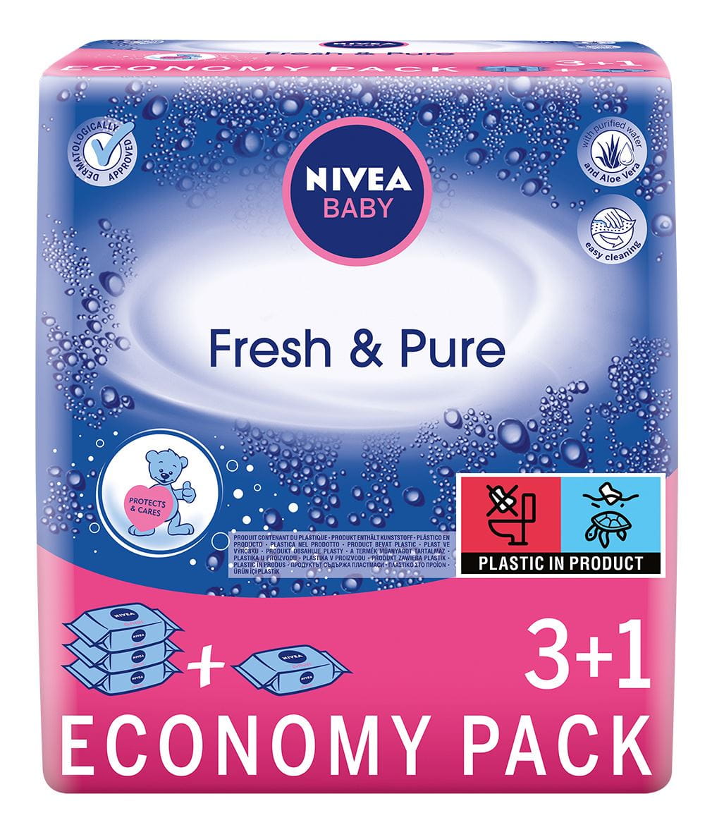 chusteczki nawilżane nivea fresh & pure rossmann