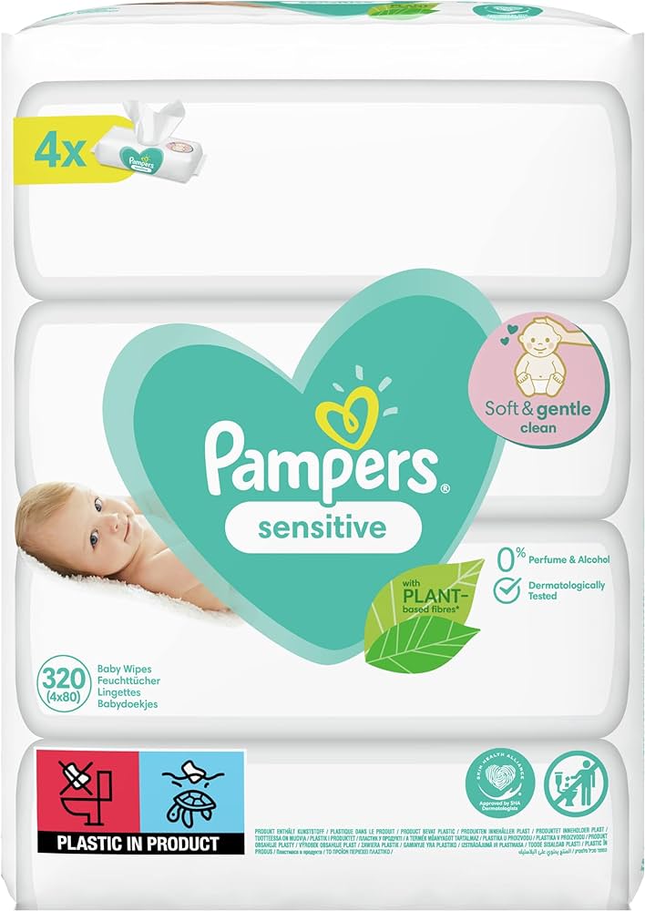 chusteczki pampers sensitive zamykane