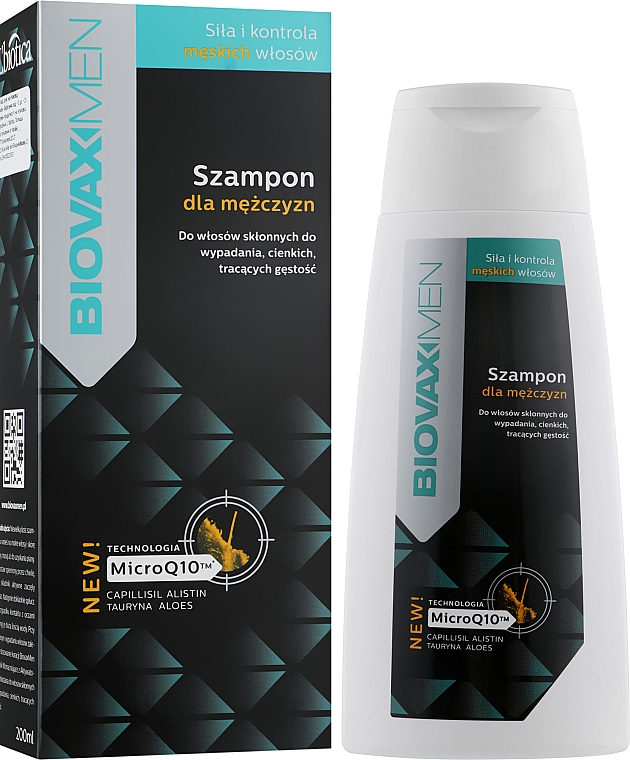 biovax men szampon