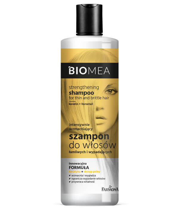 wzmacniający szampon do włosów bioficina opinie