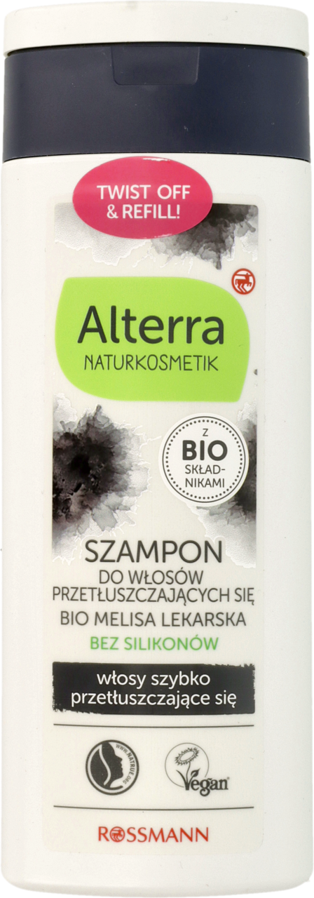 alterra czarny szampon