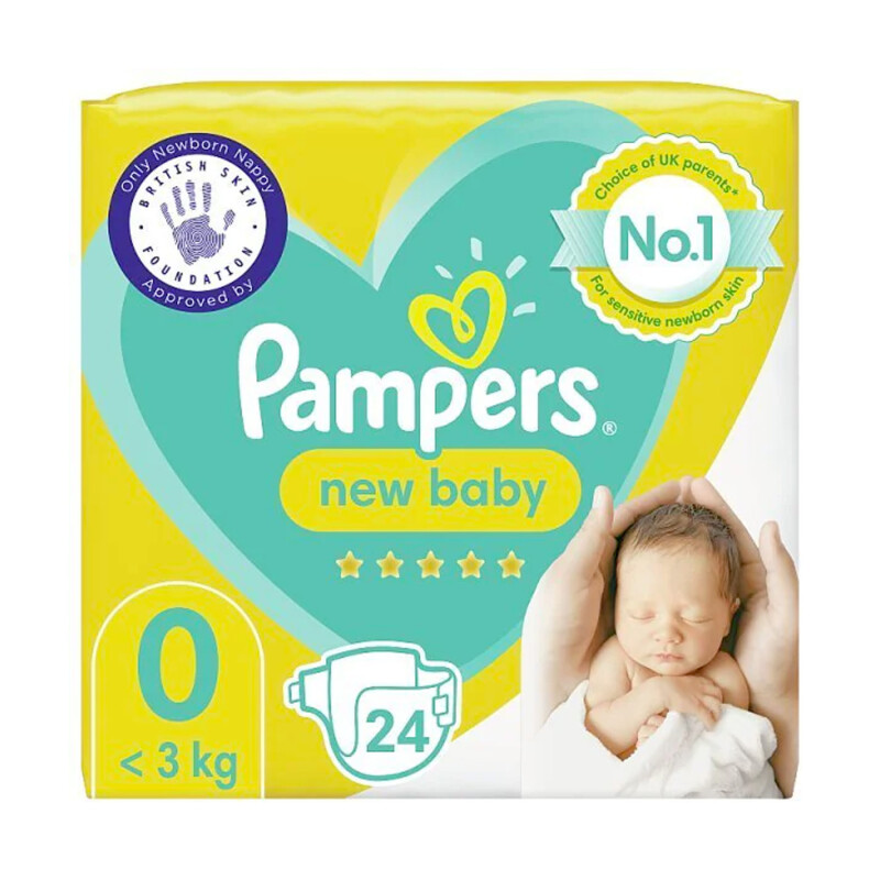 pampers new baby size 0 micro nappies