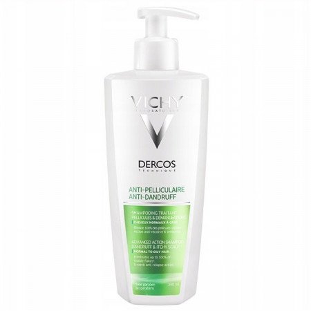 dercos szampon zwalczający łupież tłusty