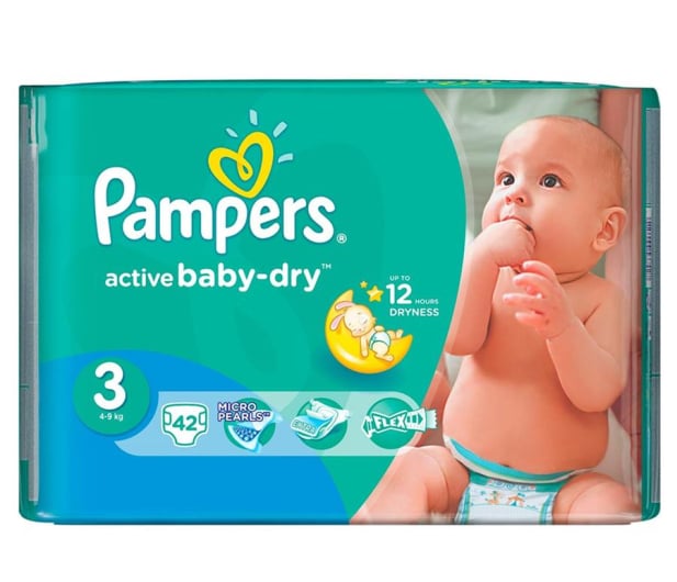 dlaczego nie ma pampers active baby dry
