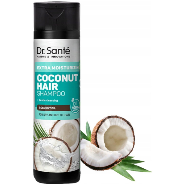 dr sante coconut hair extra nawilżający szampon do włosów